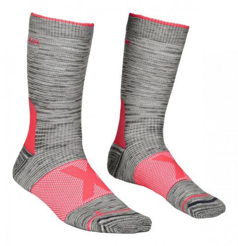 Dámské ponožky Ortovox W's Alpinist Mid Socks Velikost ponožek: 42-44 / Barva: šedá
