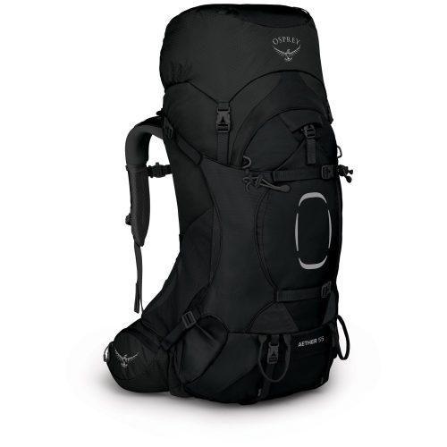 Batoh Osprey Aether 55 II Velikost zad batohu: S/M / Barva: černá