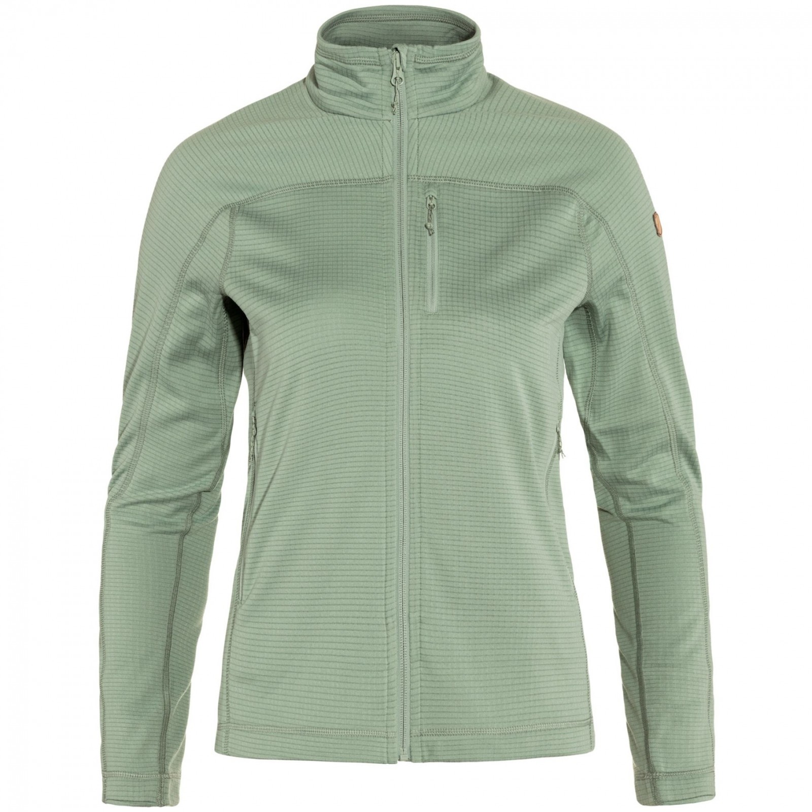 Dámská mikina Fjällräven Abisko Lite Fleece Jacket W Velikost: L / Barva: světle zelená