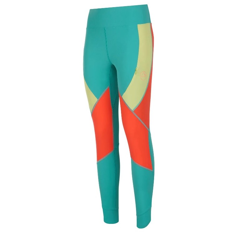 Dámské legíny La Sportiva Mynth Leggings W Velikost: M / Barva: modrá/oranžová