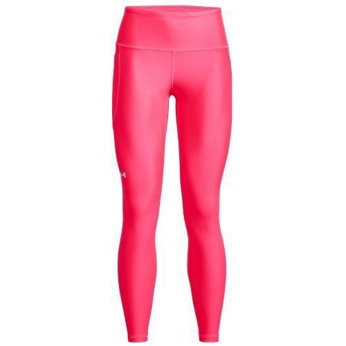 Dámské legíny Under Armour HG Armour HiRise Leg Velikost: S / Barva: růžová/bílá