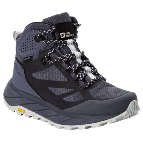 Dámské turistické boty Jack Wolfskin Terraventure Texapore Mid W Velikost bot (EU): 41 / Barva: šedá