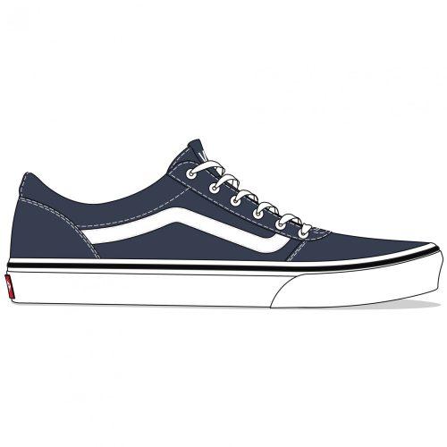 Dětské boty Vans Yt Ward Velikost bot (EU): 34 / Barva: modrá/bíla