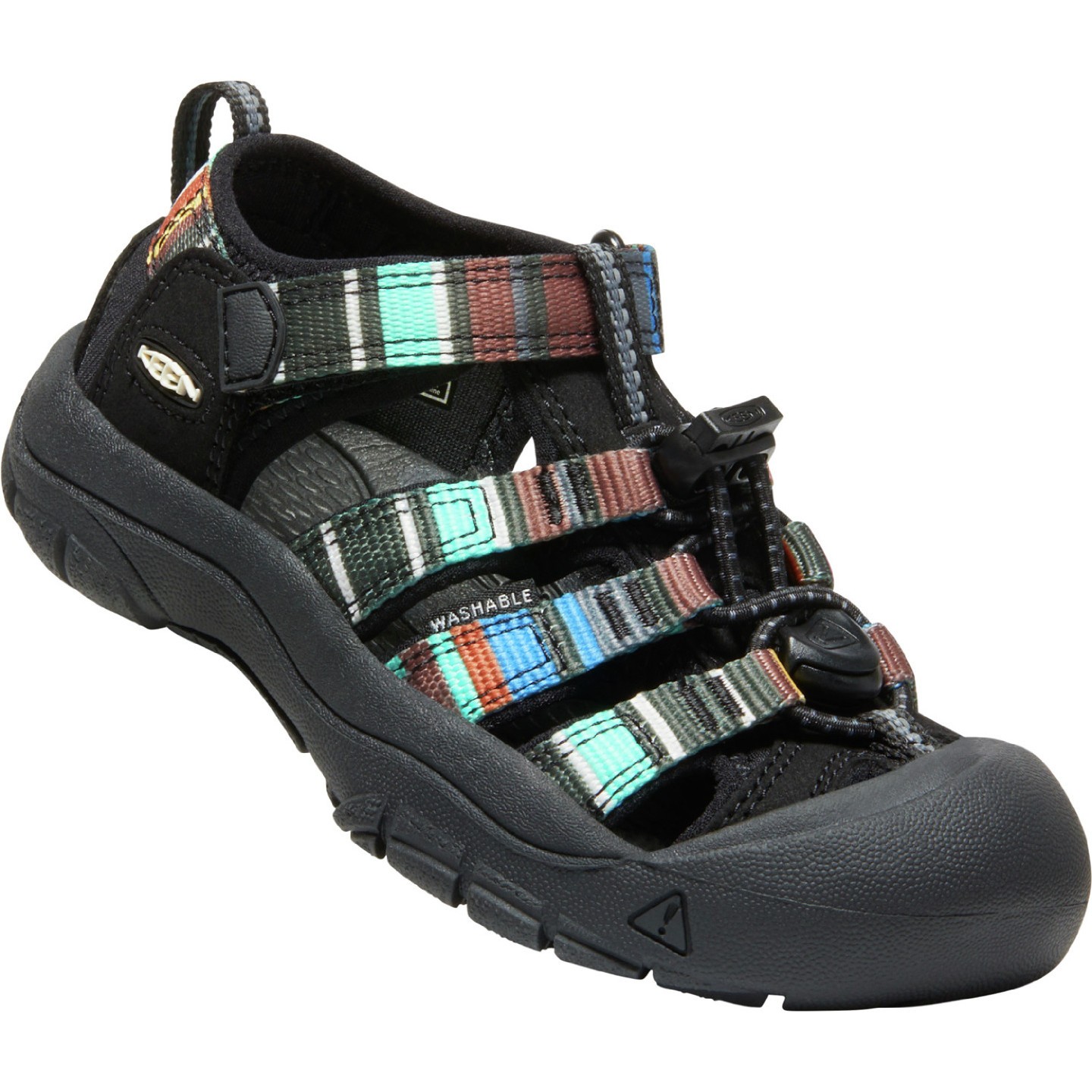 Dětské sandály Keen Newport H2 K Velikost bot (EU): 27-28 / Barva: černá/modrá
