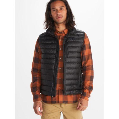 Pánská vesta Marmot Highlander Vest Velikost: XL / Barva: černá