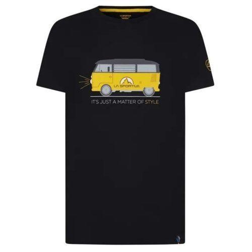 Pánské triko La Sportiva Van T-Shirt M Velikost: M / Barva: černá