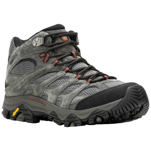 Pánské turistické boty Merrell Moab 3 Mid Gtx Velikost bot (EU): 46 / Barva: šedá/oranžová