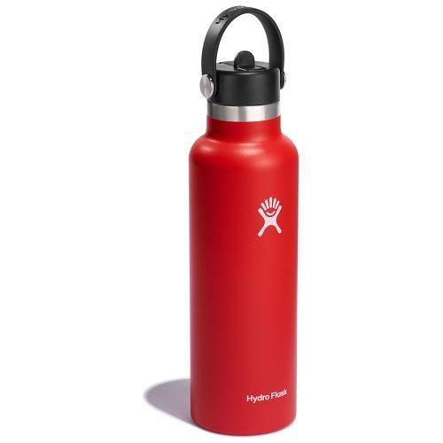 Termoska Hydro Flask Standard Flex Straw Cap 21 OZ Barva: červená