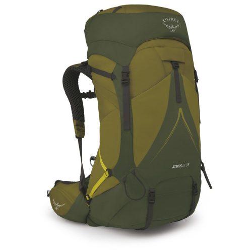 Turistický batoh Osprey Atmos Ag Lt 65 Velikost zad batohu: S/M / Barva: tmavě zelená