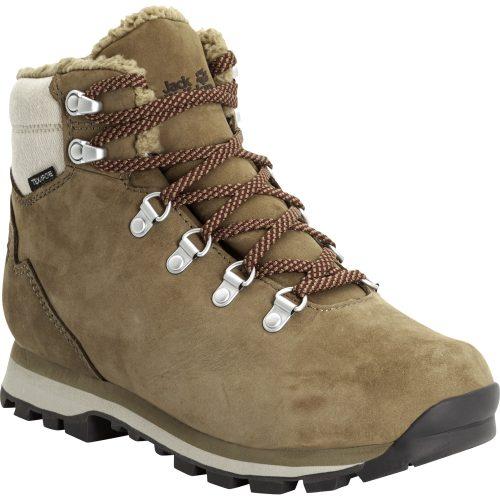 Dámské zimní boty Jack Wolfskin Thunder Bay Texapore Mid W Velikost bot (EU): 39 / Barva: béžová