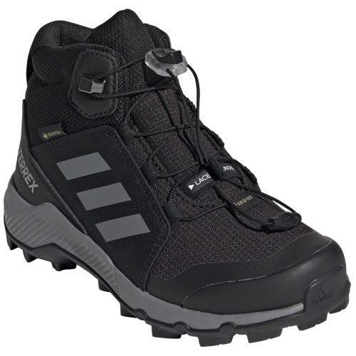 Dětské boty Adidas Terrex Mid Gtx K Dětská velikost bot (EU): 33 / Barva: černá/šedá