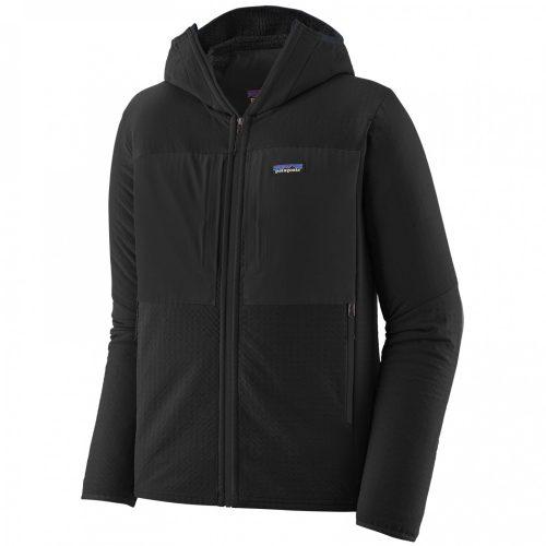 Pánská softshellová bunda Patagonia R2 TechFace Hoody Velikost: S / Barva: černá