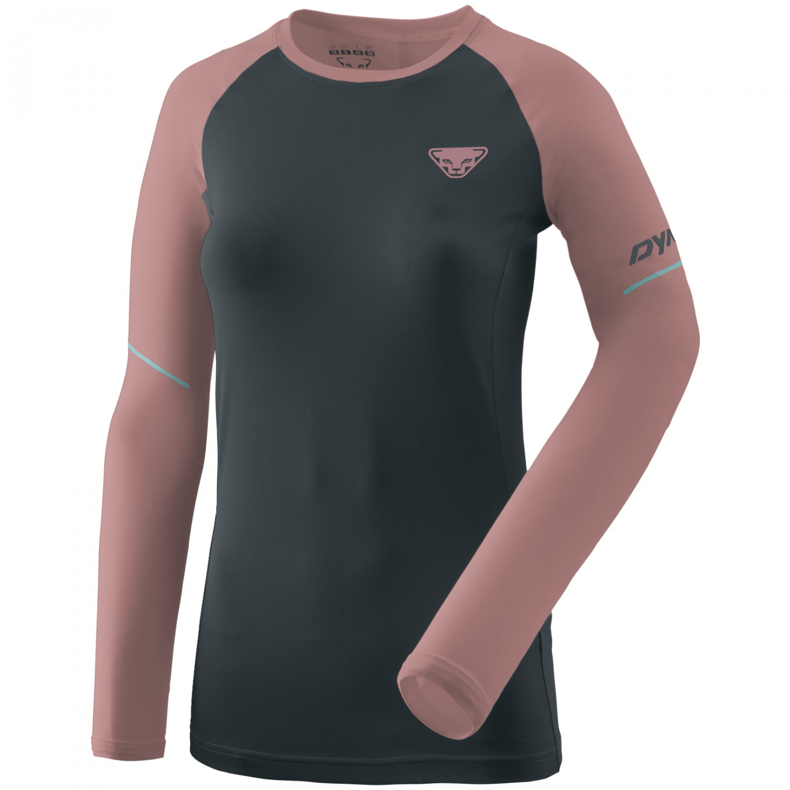 Dámské triko Dynafit Alpine Pro Long Sleeve Shirt Women Velikost: M / Barva: růžová/zelená