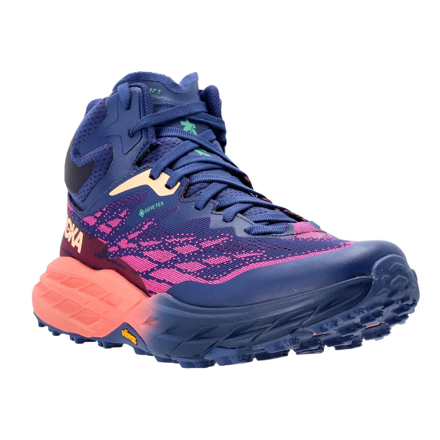 Dámské boty Hoka One One W Speedgoat 5 Mid Gtx Velikost bot (EU): 37 (1/3) / Barva: modrá