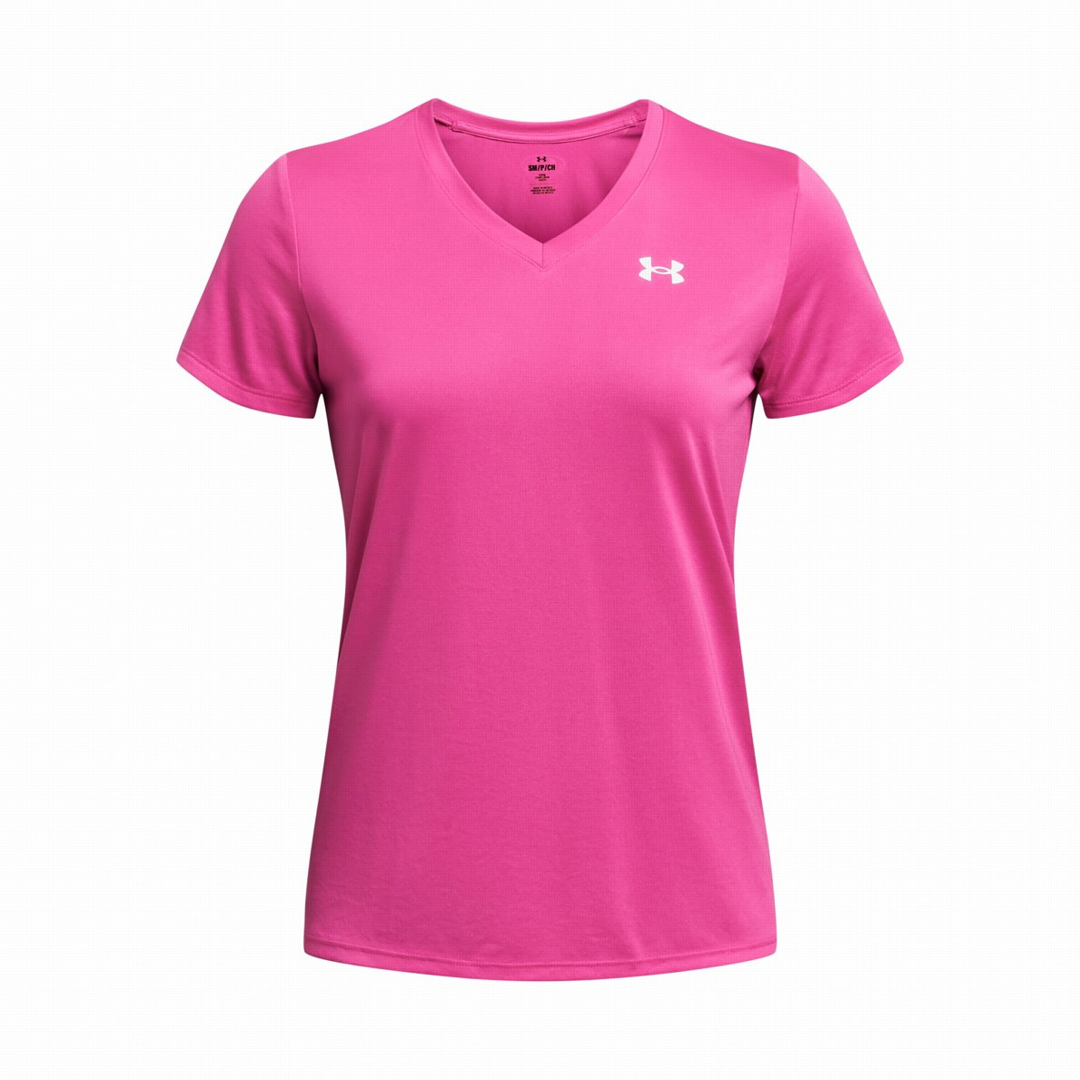 Dámské funkční triko Under Armour Tech SSV - Solid Velikost: XS / Barva: růžová