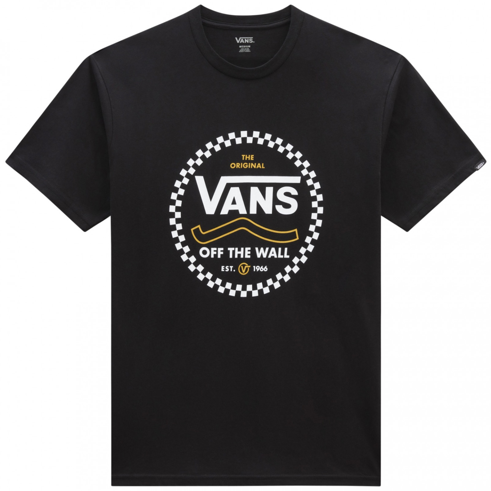 Pánské triko Vans Round Off Tee-B Velikost: M / Barva: černá