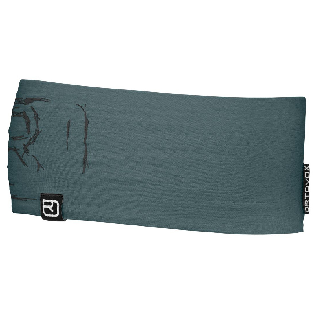 Čelenka Ortovox 120 Tec Logo Headband Barva: šedá