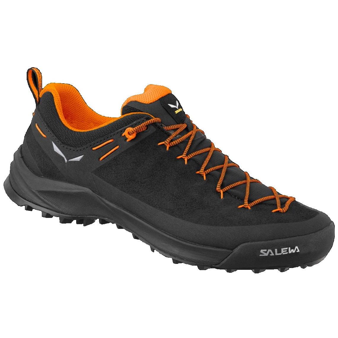 Pánské boty Salewa Ms Wildfire Leather Velikost bot (EU): 44 / Barva: černá/oranžová