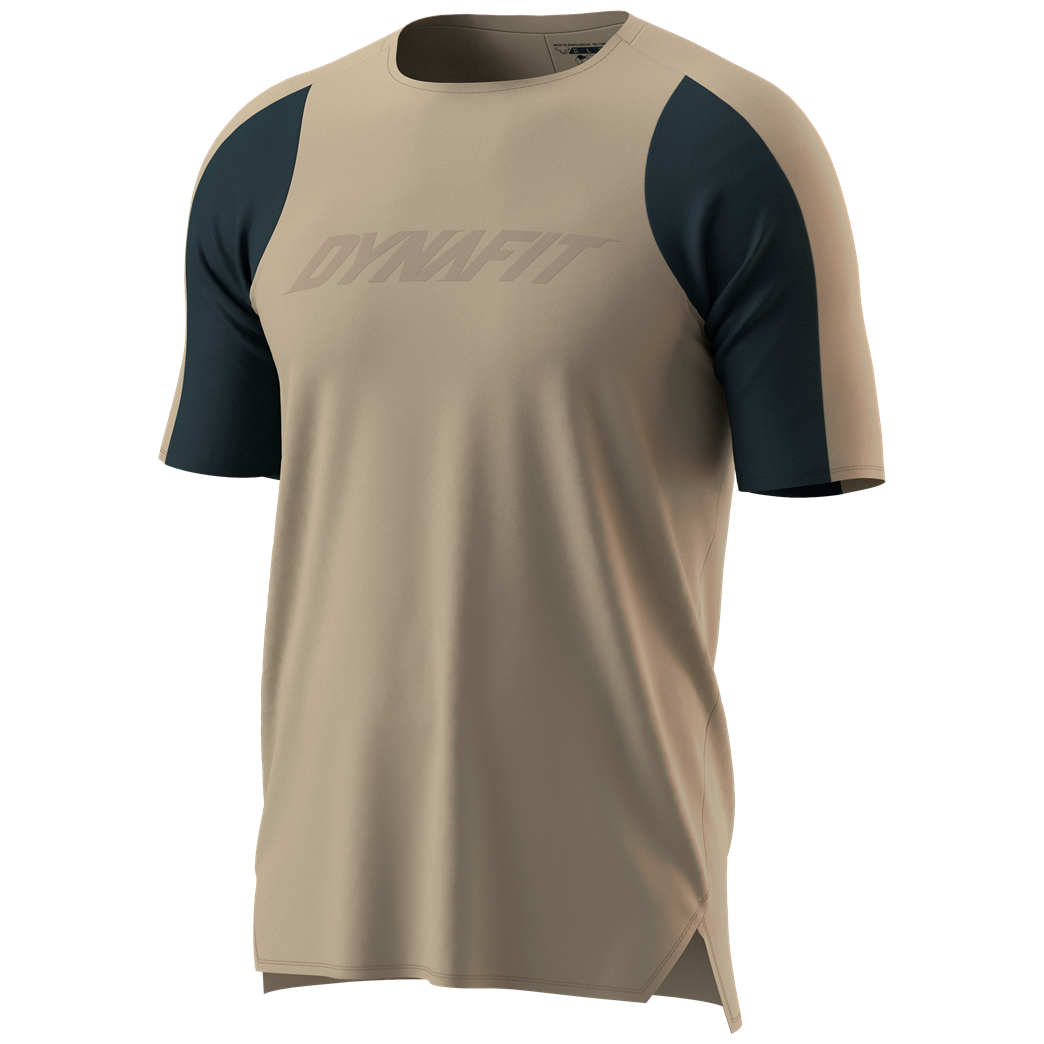 Pánské cyklistické triko Dynafit RIDE S/S TEE M Velikost: M / Barva: khaki