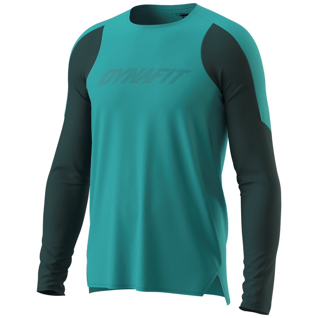 Pánské funkční triko Dynafit Ride L/S M Velikost: XL / Barva: modrá