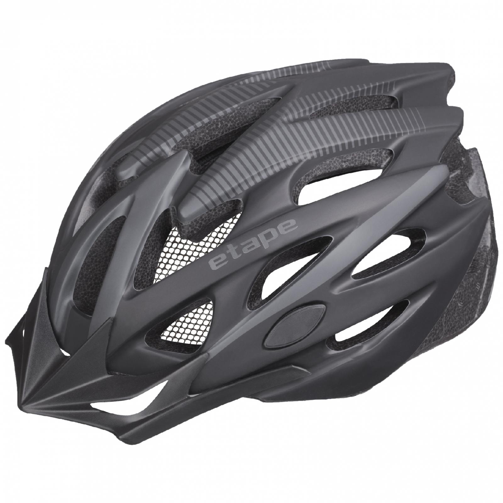 Cyklistická helma Etape Twister Velikost helmy: 55-58 cm / Barva: černá