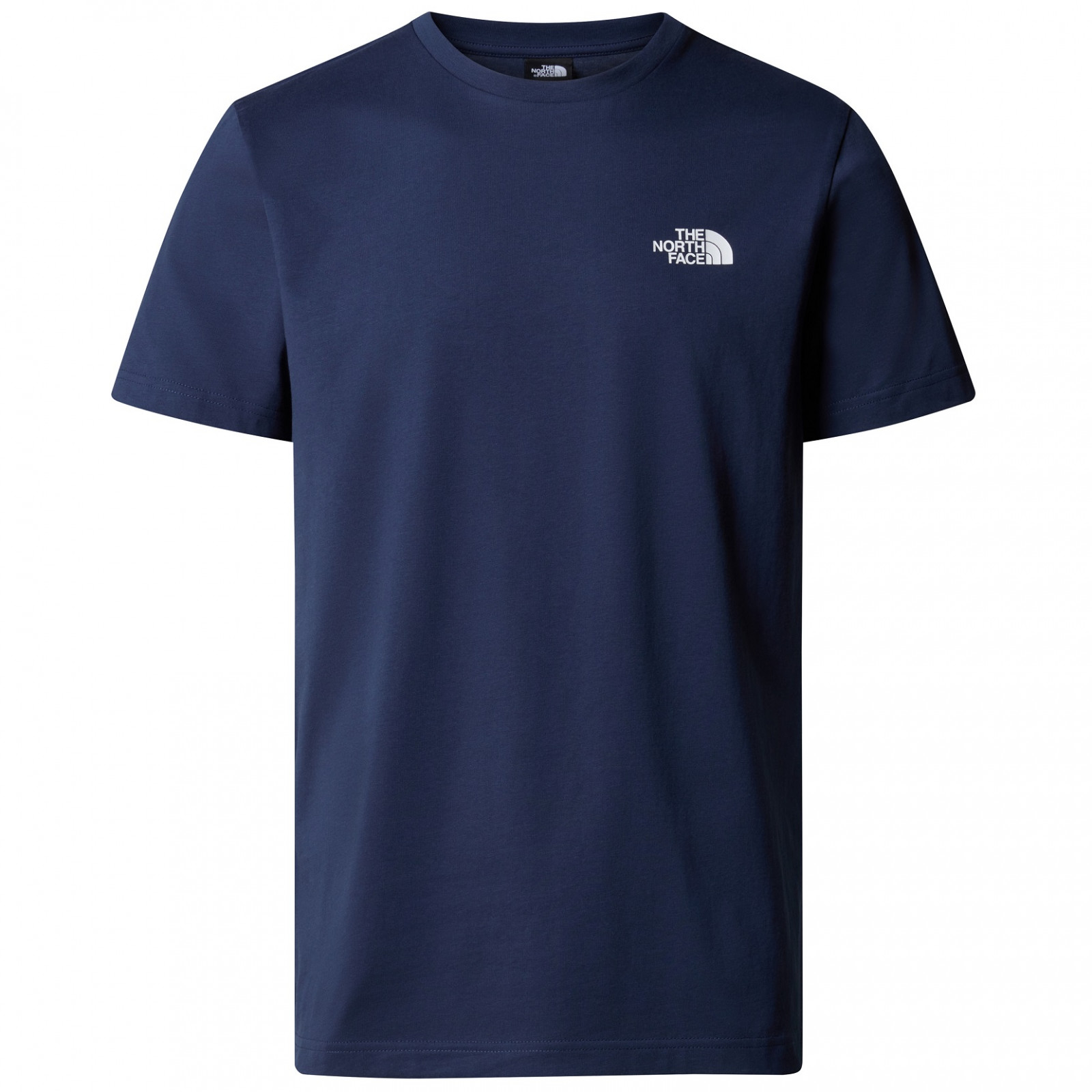 Pánské triko The North Face M S/S Simple Dome Tee Velikost: XL / Barva: tmavě modrá