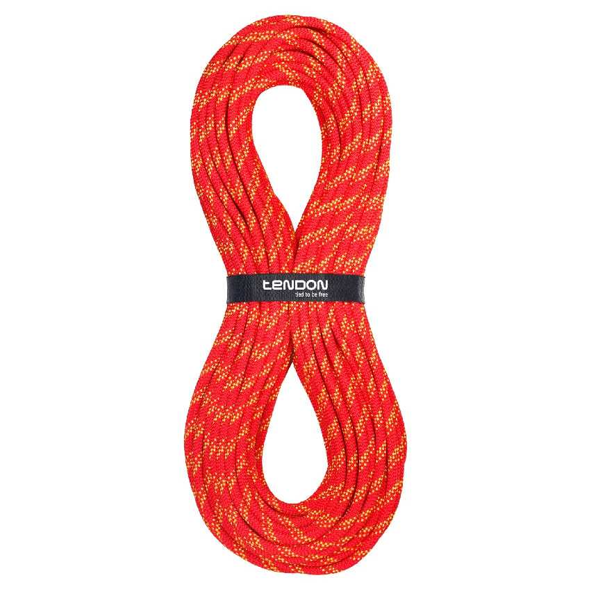 Statické lano Tendon Secure 10.5mm (60m) Barva: červená