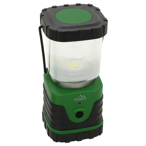 LED svítilna Cattara LED 300lm CAMPING Barva: černá/zelená