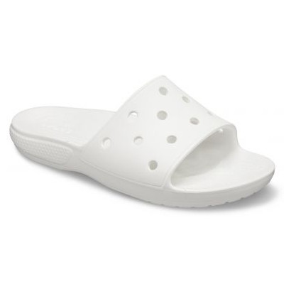 Pantofle Crocs Classic Crocs Slide Velikost bot (EU): 38-39 / Barva: bílá