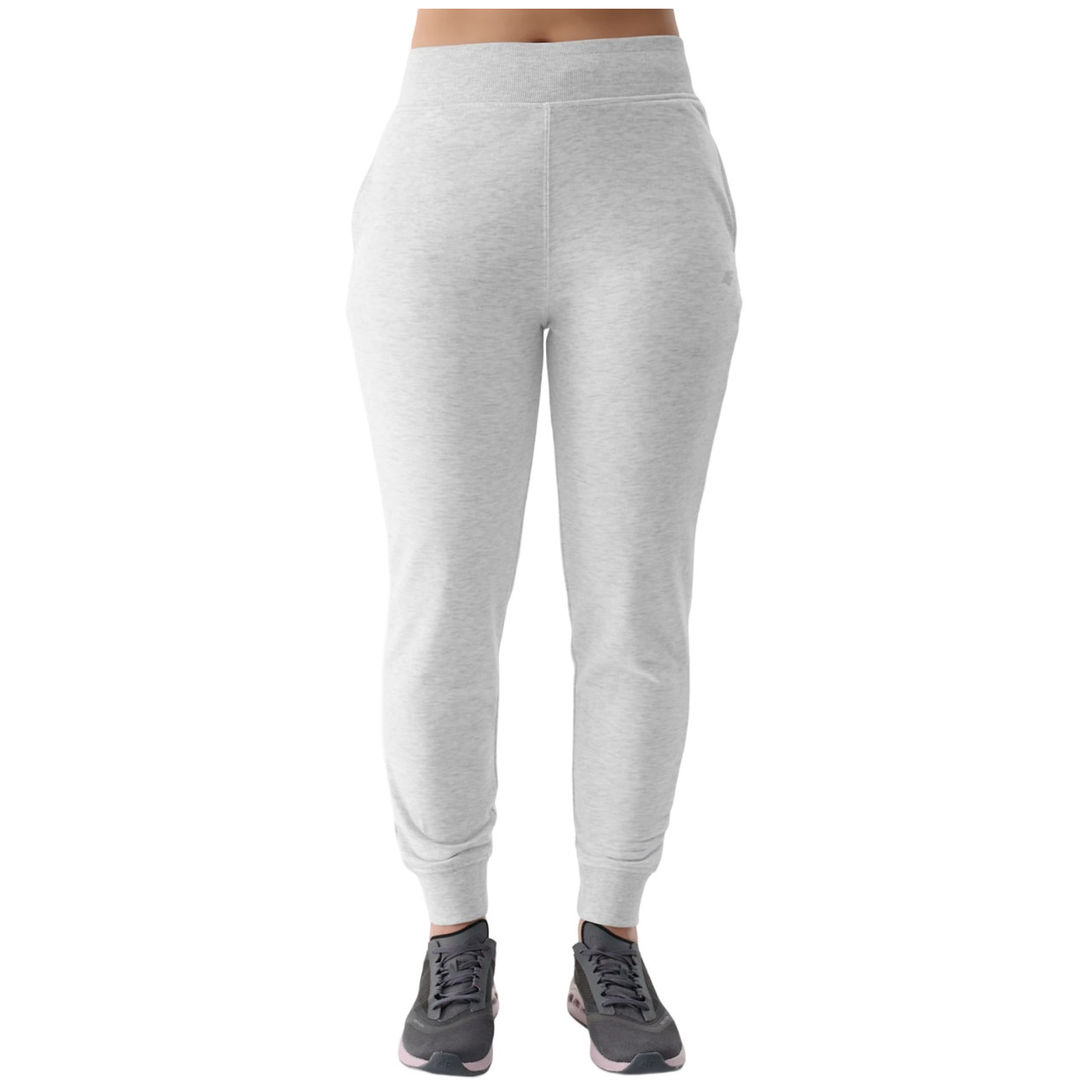 Dámské tepláky 4F Trousers Cas F606 Velikost: M / Barva: světle šedá