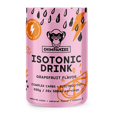 Isotonický nápoj Chimpanzee Isotonic 600 g Příchuť: grepfruit