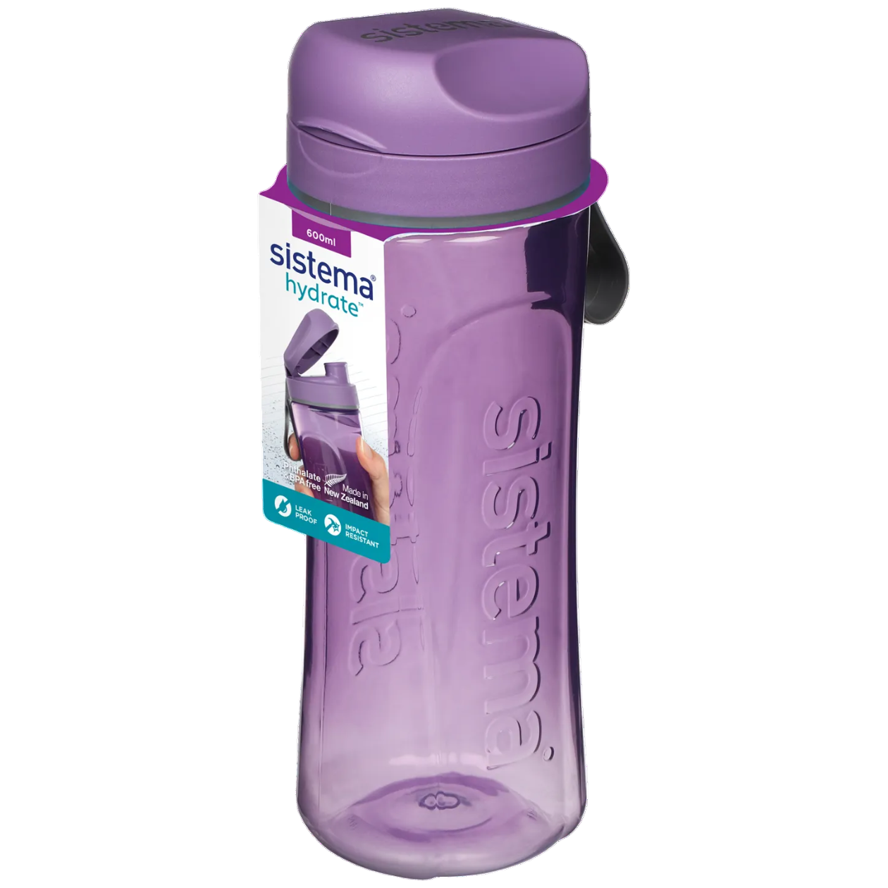 Láhev Sistema Hydrate Swift Flip Top 600 ml Barva: fialová