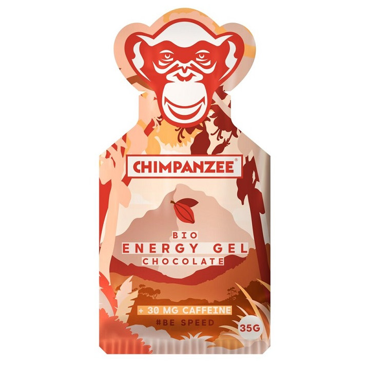 Energetický gel Chimpanzee Energy Gel Chocolate Příchuť: čokoláda / Barva: hnědá