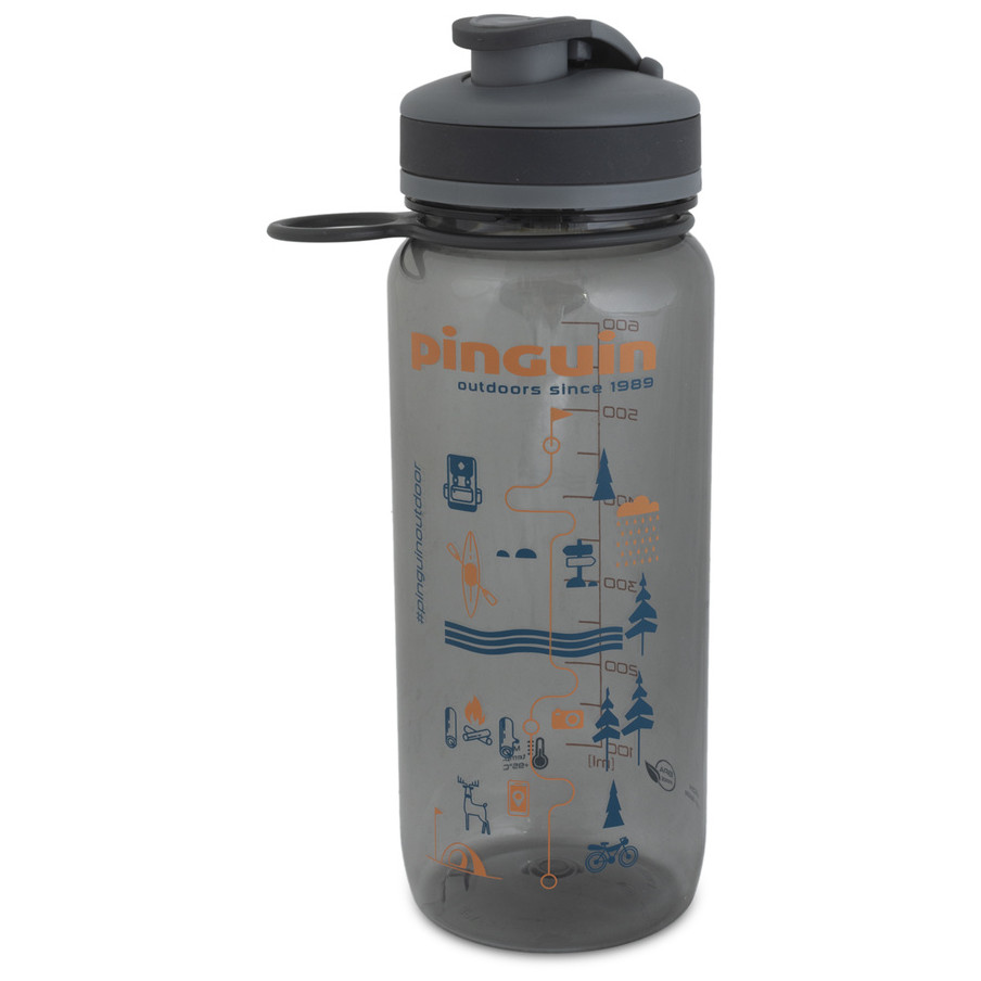 Láhev Pinguin Tritan Sport 650 ml Barva: šedá