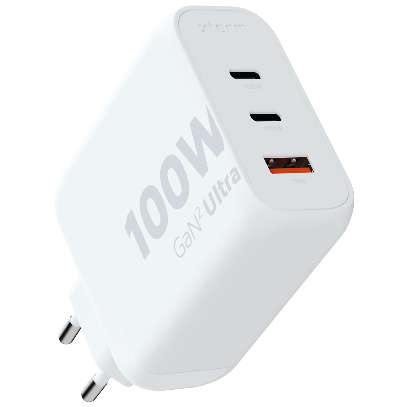 Nabíječka Xtorm 100W GaN2 Ultra Wall Charger Barva: bílá