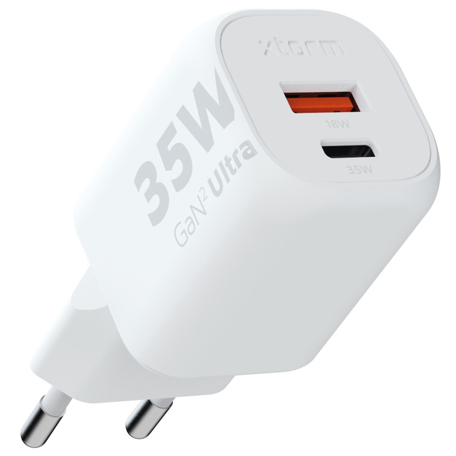 Nabíječka Xtorm 35W GaN2 Ultra Wall Charger Barva: bílá