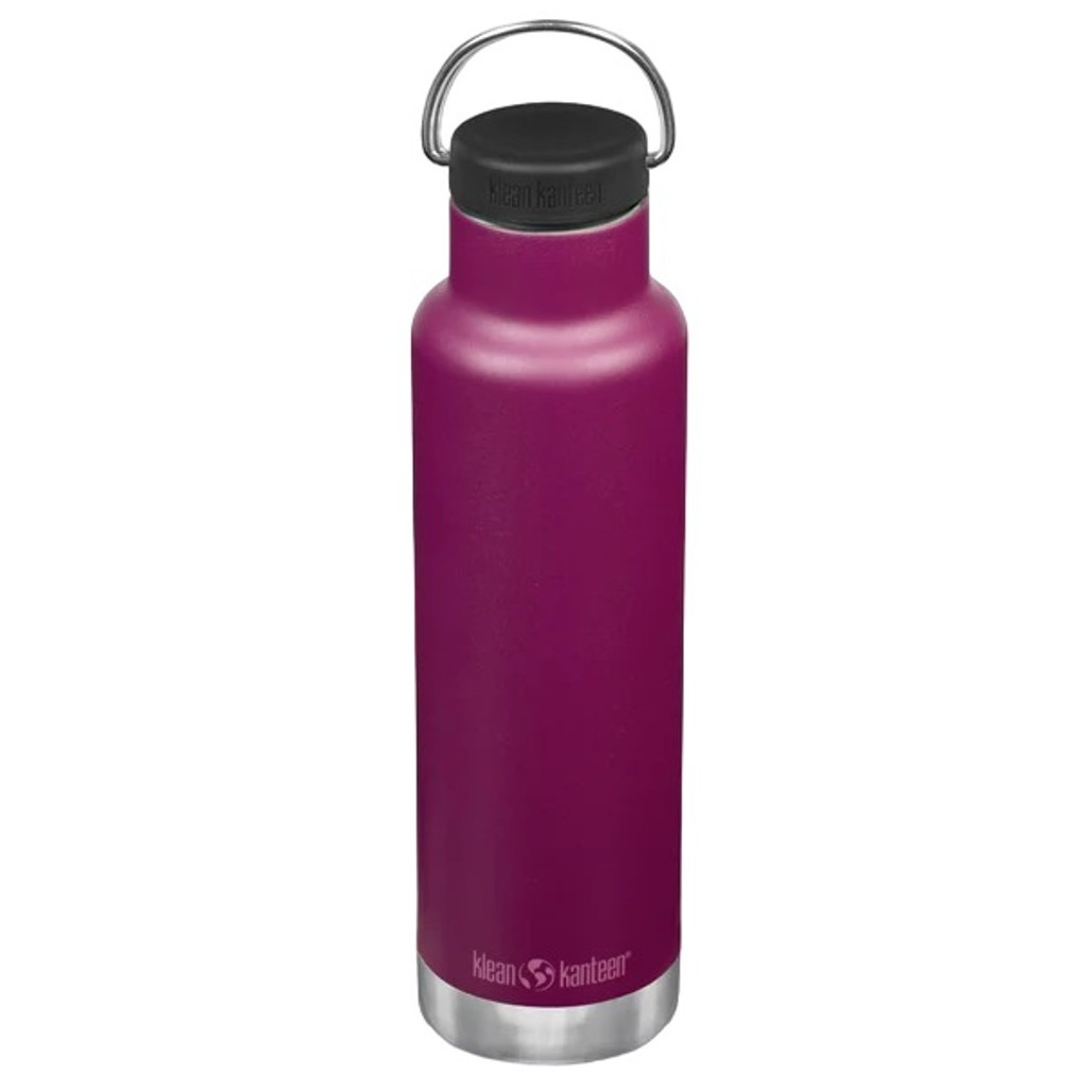 Termoska Klean Kanteen Insulated Classic 20oz (w/Loop Cap) Barva: fialová