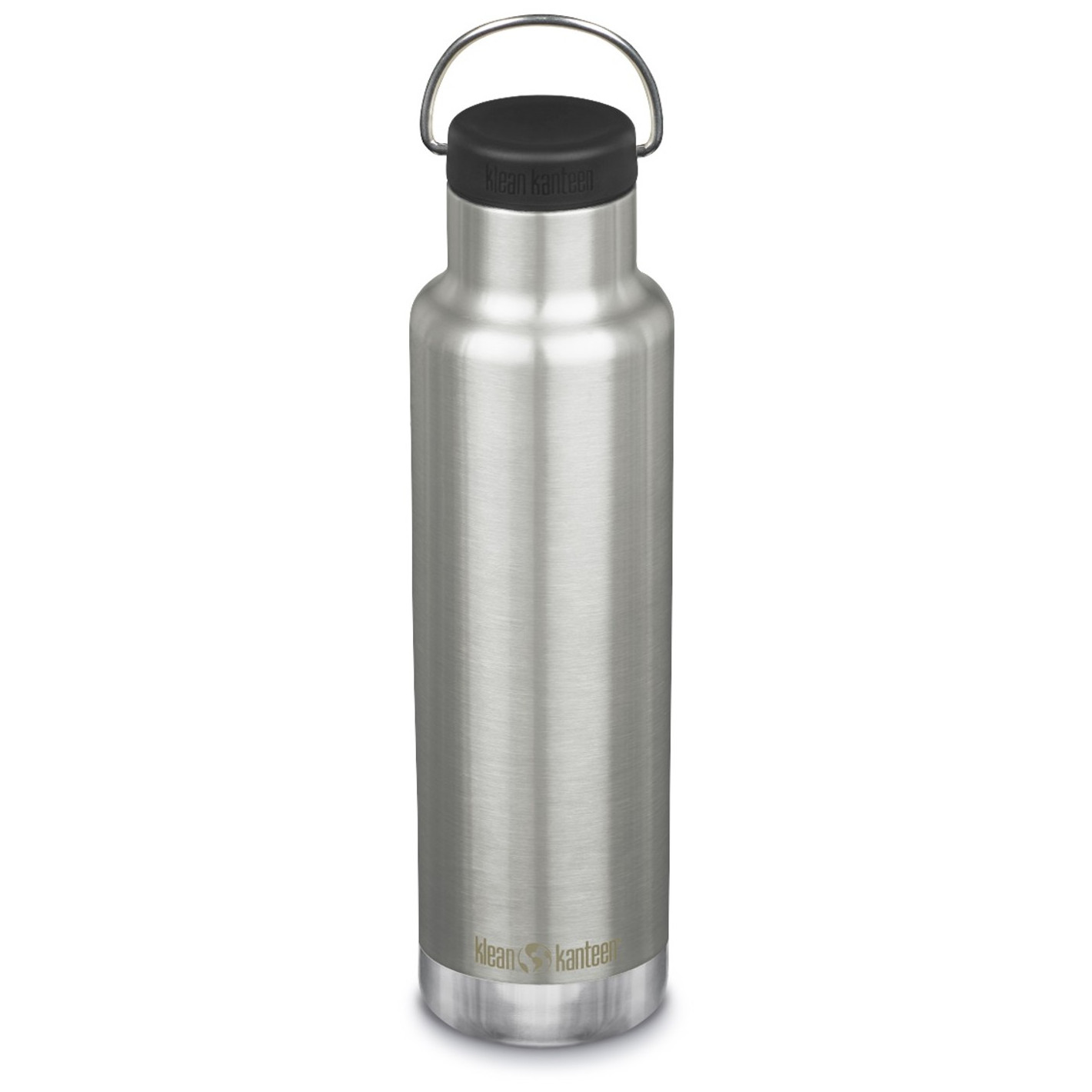 Termoska Klean Kanteen Insulated Classic 20oz (w/Loop Cap) Barva: stříbrná