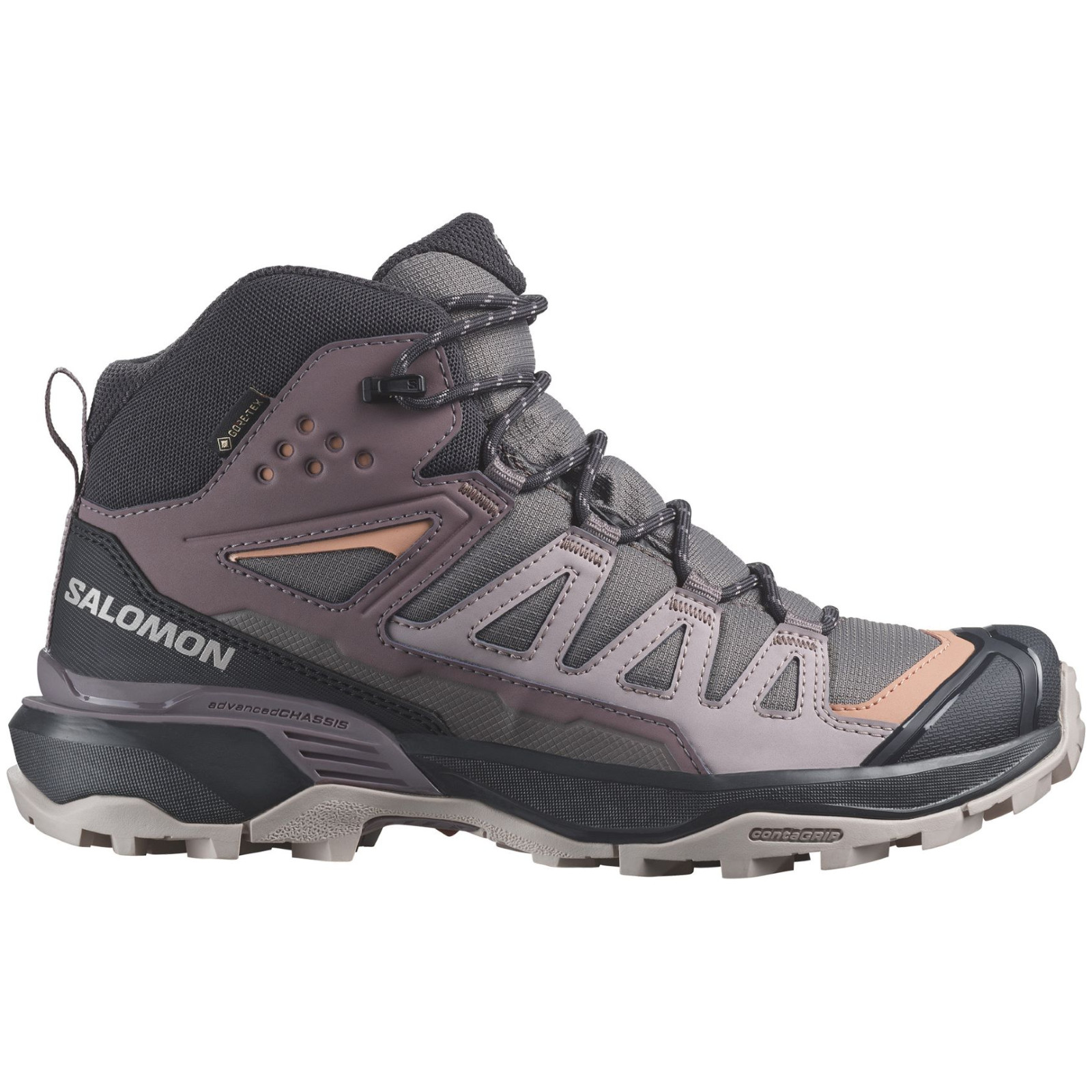 Dámské boty Salomon X Ultra 360 Mid Gore-Tex Velikost bot (EU): 37 1/3 / Barva: černá/červená