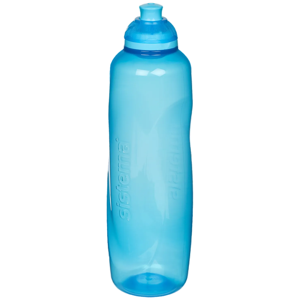 Láhev Sistema Helix Squeeze Twist ‘n’ Sip 600 ml Barva: modrá