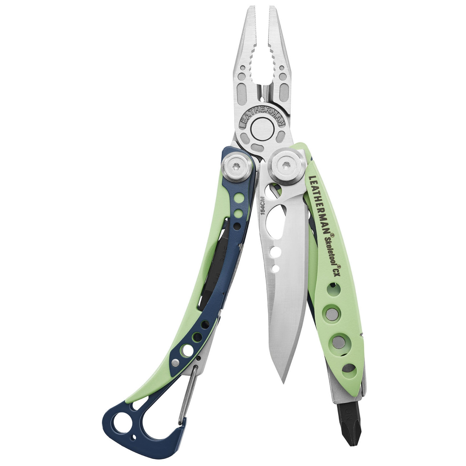 Multitool Leatherman Skeletool CX Barva: světle zelená