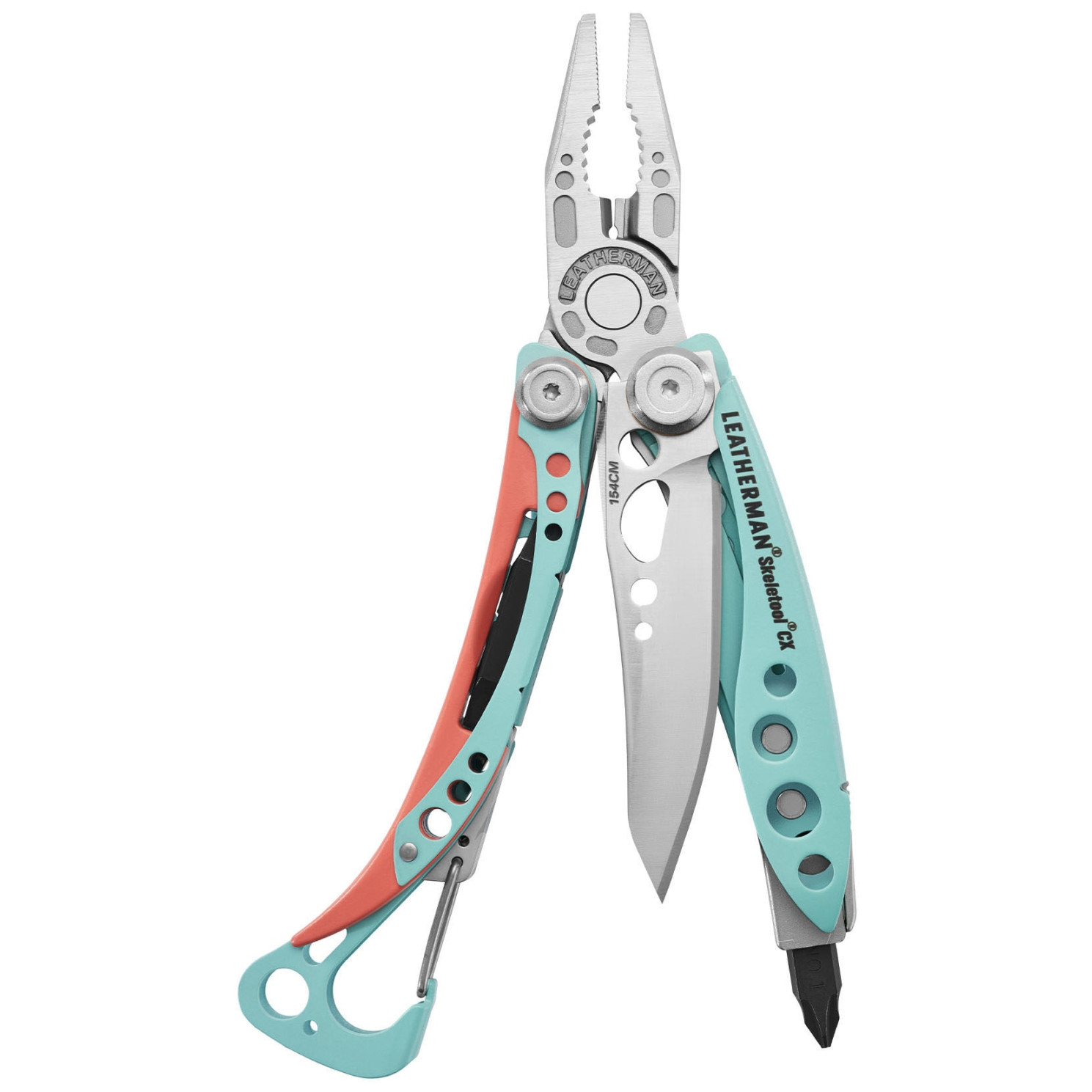 Multitool Leatherman Skeletool CX Barva: tyrkysová