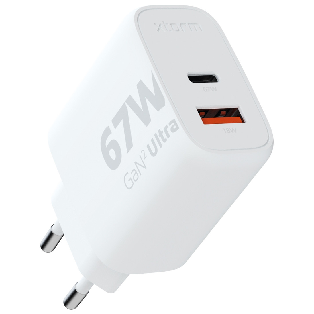 Nabíječka Xtorm 67W GaN2 Ultra Wall Charger Barva: bílá