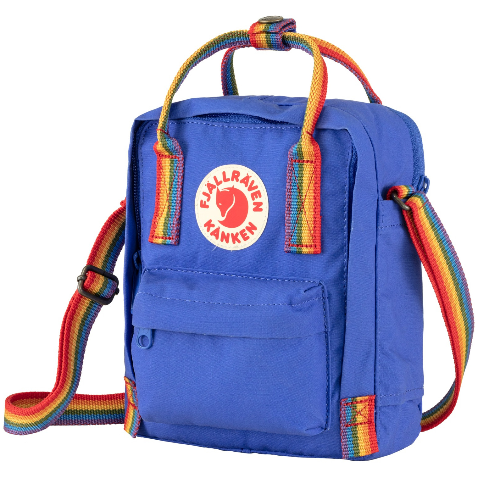 Taška přes rameno Fjällräven Kånken Rainbow Sling Barva: modrá