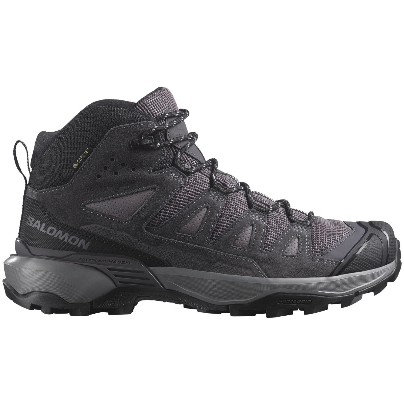 Dámské boty Salomon X Ultra 360 Leather Mid Gore-Tex Velikost bot (EU): 37 1/3 / Barva: šedá