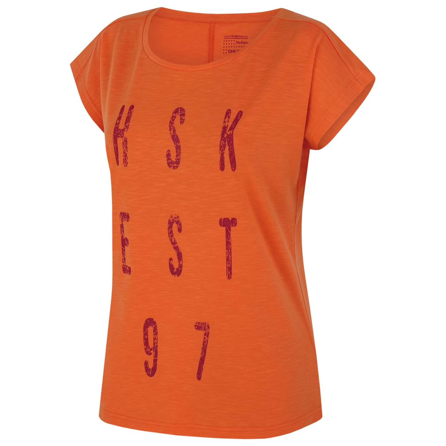 Dámské triko Husky Tingl L Velikost: XL / Barva: oranžová