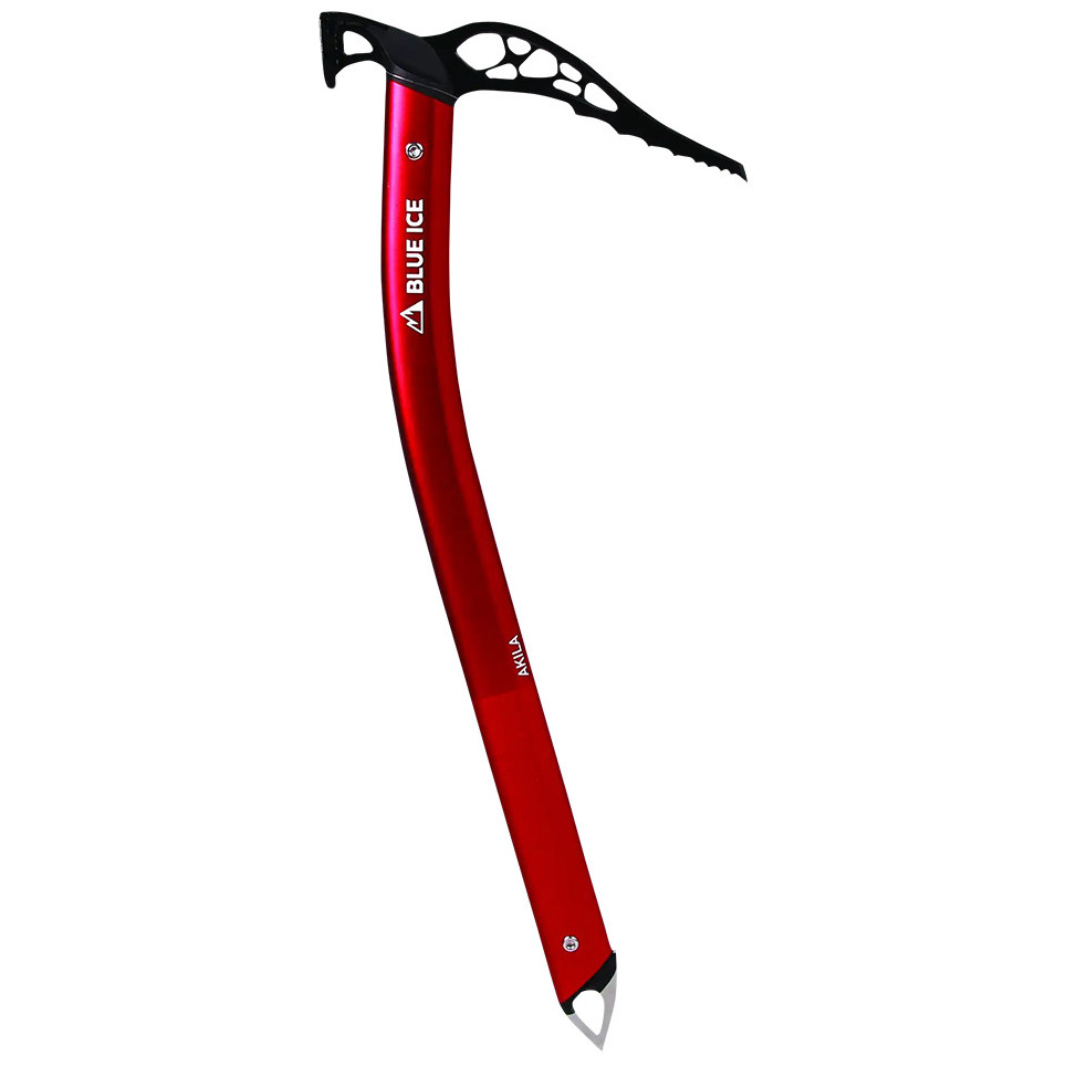 Horolezecký cepín Blue Ice Akila Adze Ice Axe Hlava cepínu: kladivo / Barva: červená