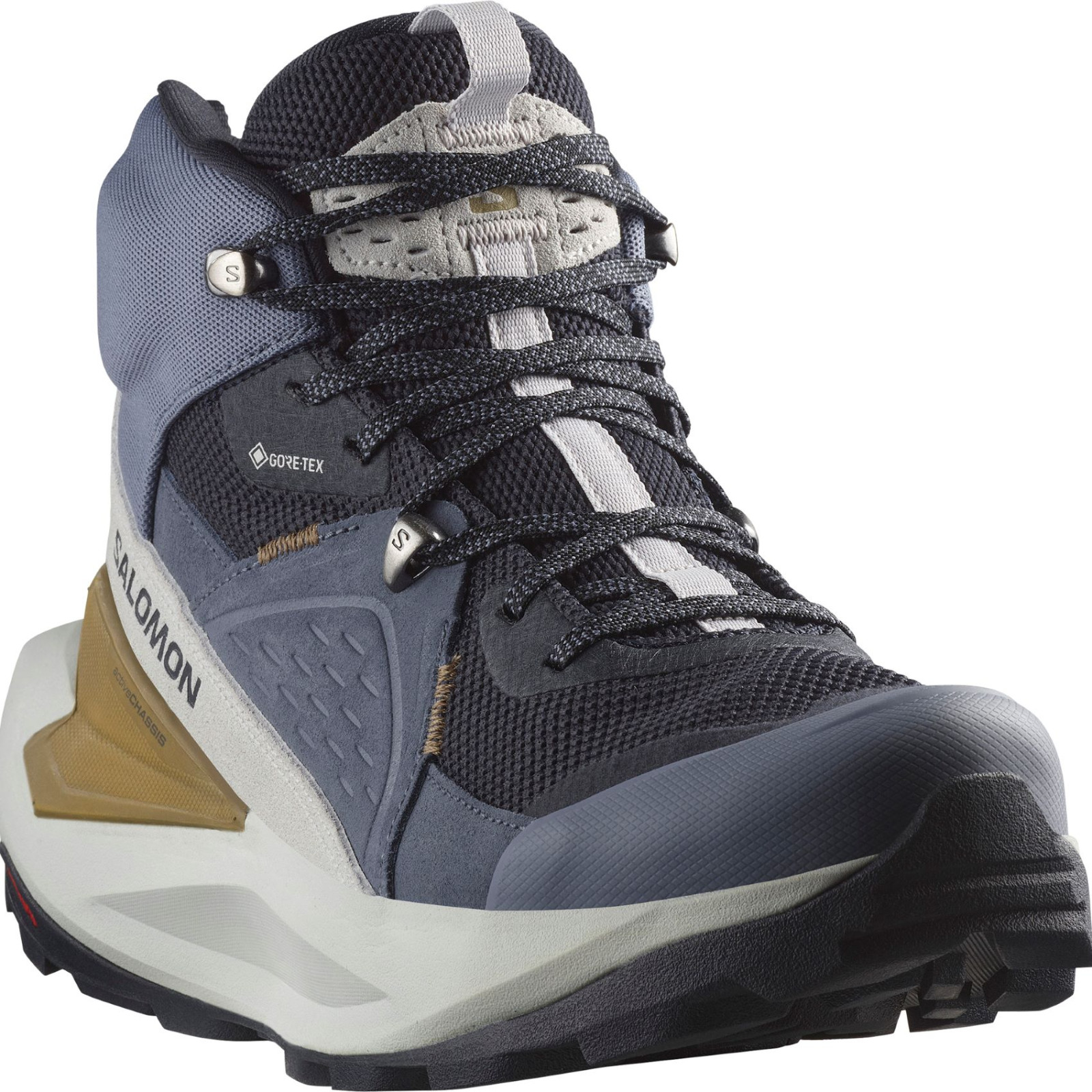 Pánské boty Salomon Elixir Mid Gore-Tex Velikost bot (EU): 42 / Barva: tmavě modrá