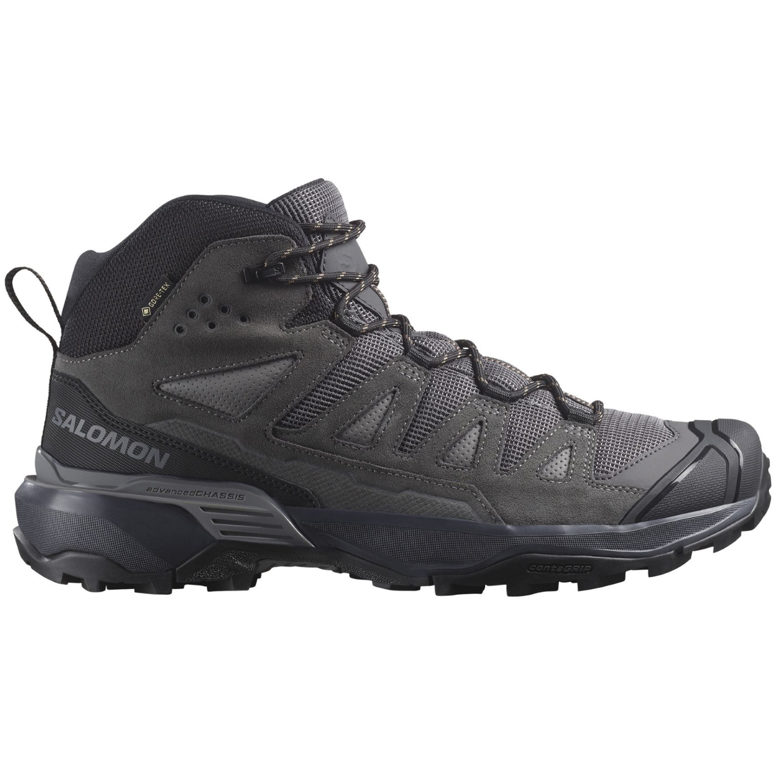 Pánské boty Salomon X Ultra 360 Leather Mid Gore-Tex Velikost bot (EU): 41 1/3 / Barva: šedá