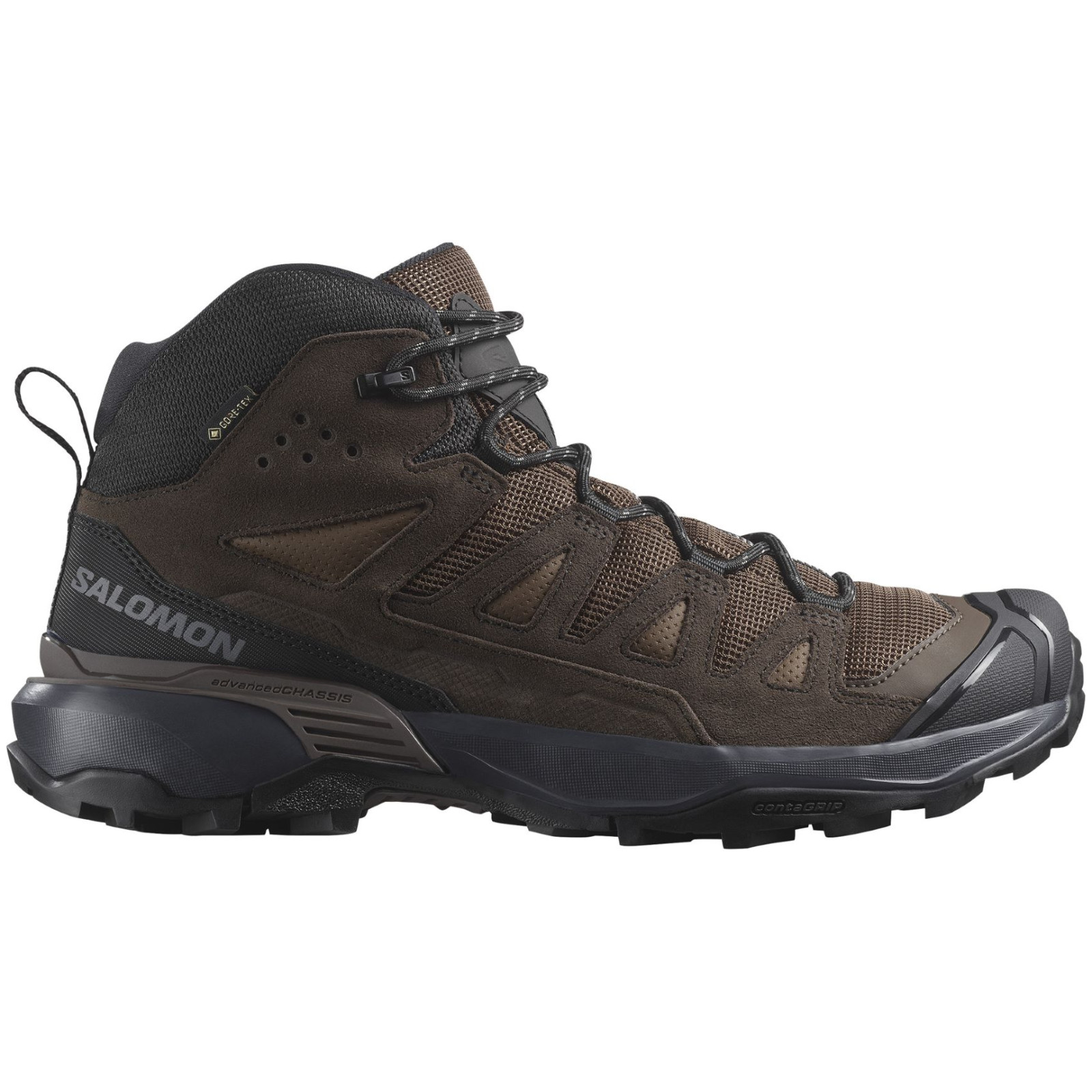 Pánské boty Salomon X Ultra 360 Leather Mid Gore-Tex Velikost bot (EU): 46 2/3 / Barva: hnědá